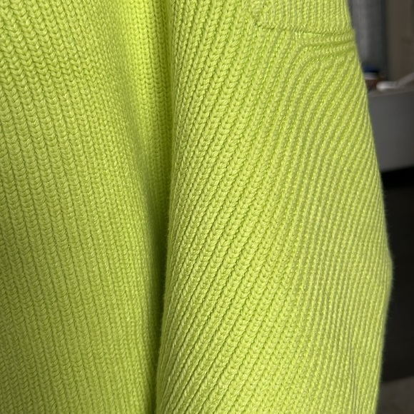ZARA lime green sweater vest/tank - Picture 5 of 7